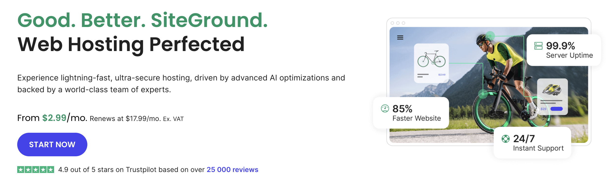 SiteGround anmeldelse – fordele og ulemper