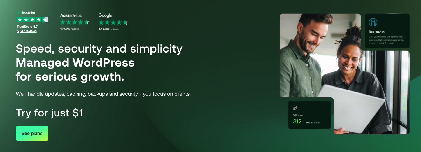 Hosting.com Anmeldelse – tests og erfaringer
